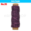 Flat Waxed Polyester Thread for Leathercraft and Sewing