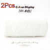 Elastic T-Shirt Yarn for Crochet and Knitting (2-Pack, 50m Each)