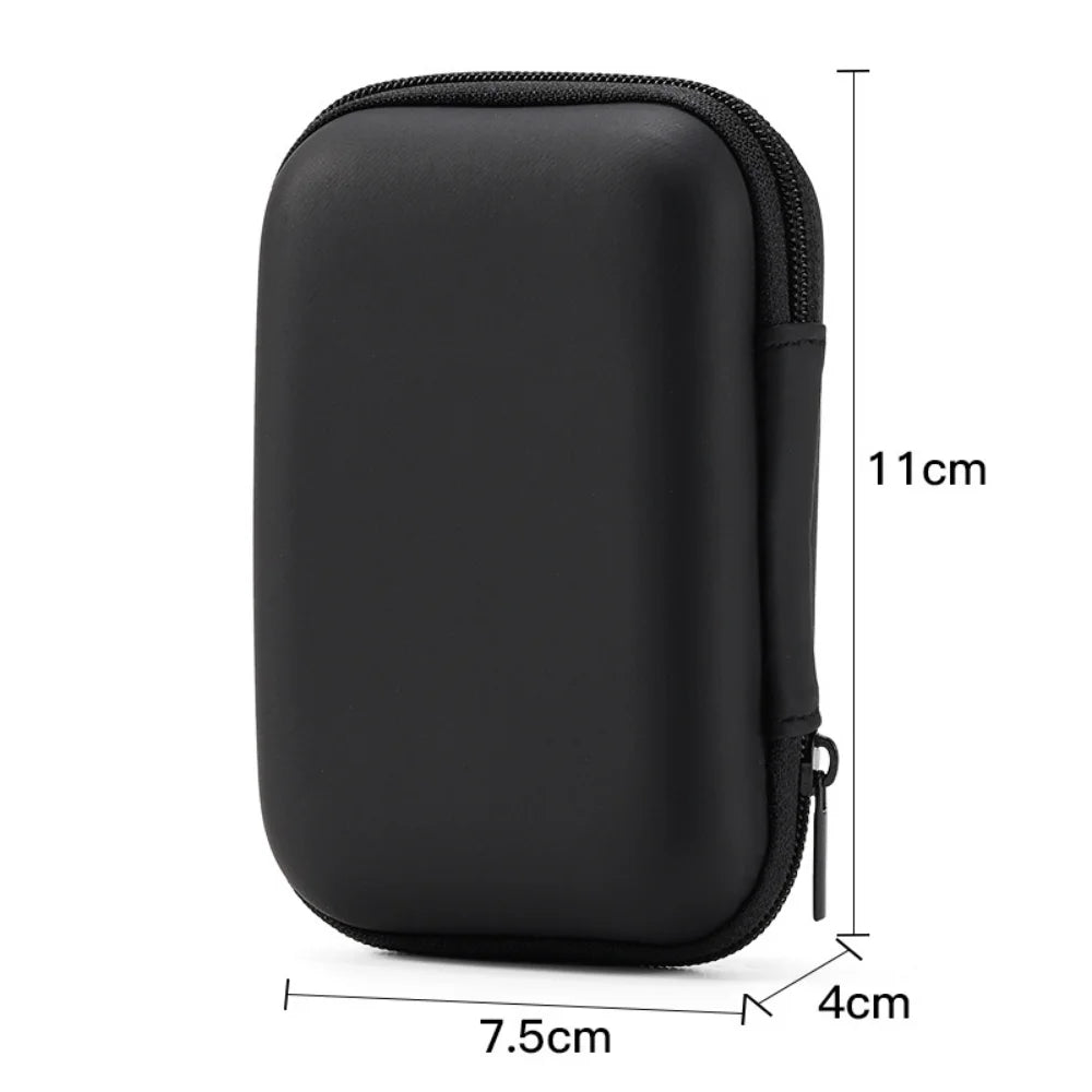 Black hard EVA protective case for a SanDisk Extreme Portable SSD