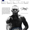 Martial Arts Legend Canvas Wall Art – Inspirational MMA Fighter Poster for Gym & Home