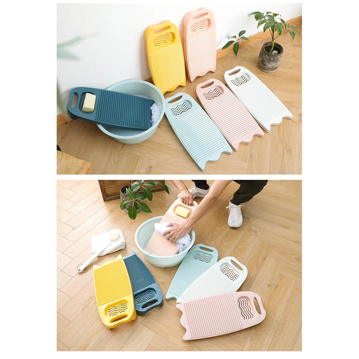 Portable Hand Washing Board with Soap Holder