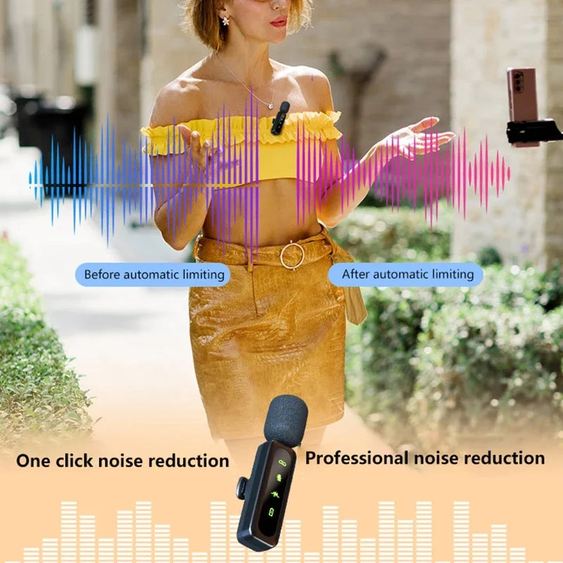 Lavalier Wireless Microphone für Streaming