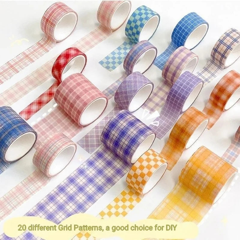 Colección de Cinta Washi Kawaii - 20 Rollos