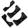 T-Shirt Alignment Ruler Set with Size Guide for Perfect Placement