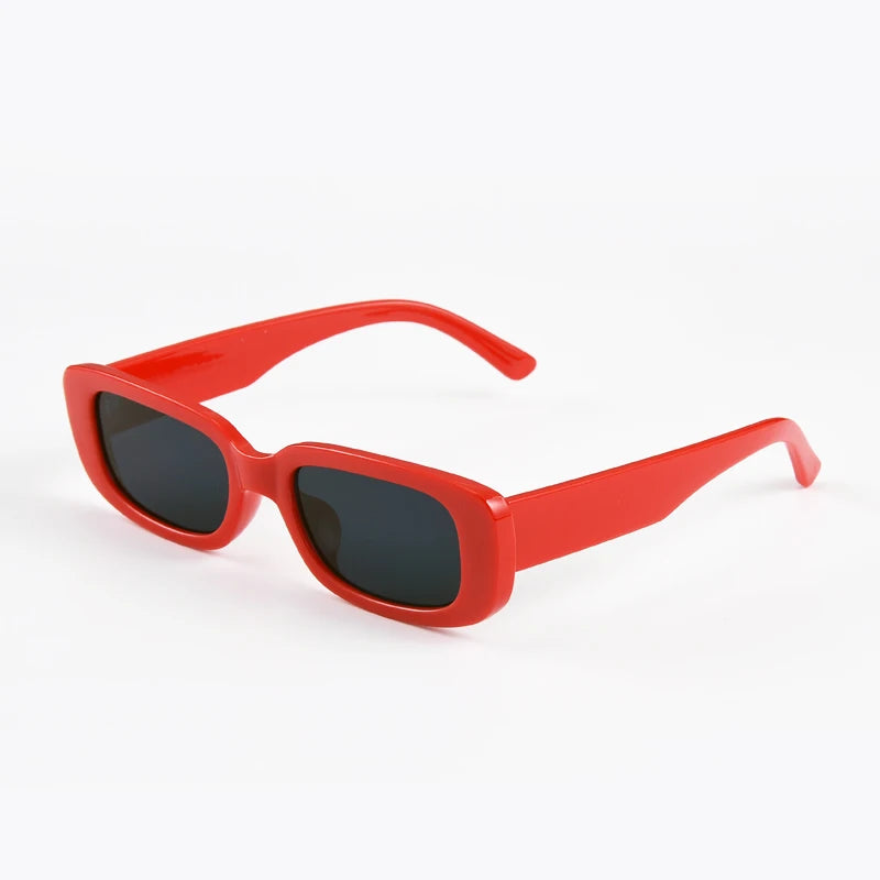 Classic Square Sunglasses with UV400 Protection