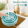 Maze-Design Slow Feeder Dog Bowl