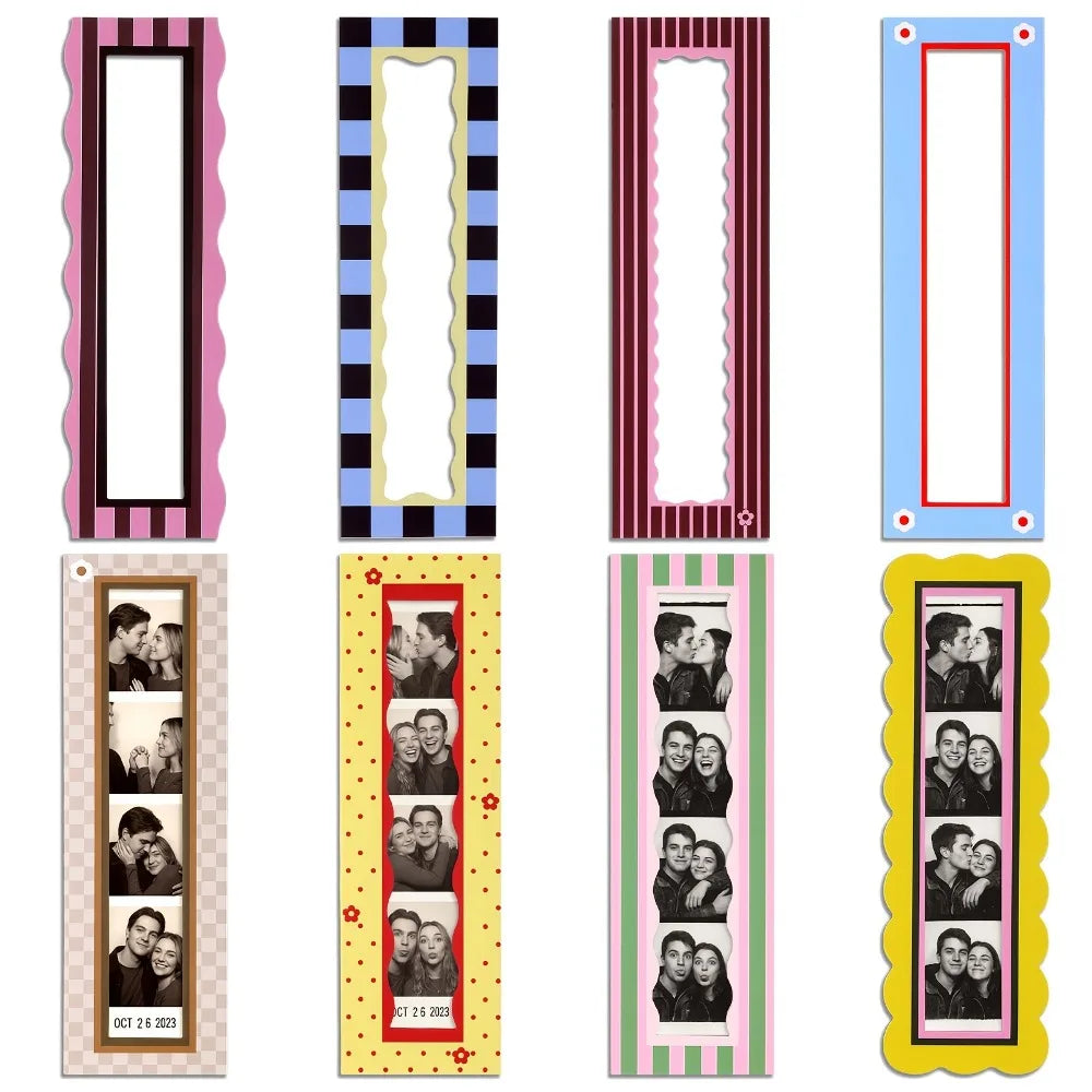 Magnetic Photo Frame Set for Fridge Display