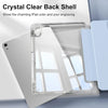 Crystal Clear iPad Case with Built-in Pencil Holder