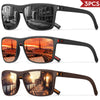 Polarized Square Sunglasses with UV400 Protection