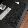 Wild Leopard Print Extra-Large Mouse Pad with Non-Slip Rubber Base