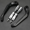 Motorcycle Handlebar Handguards with CNC Aluminum Levers Protector