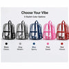 Heavy-Duty Transparent PVC Backpack with Padded Straps