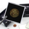 Clear Plastic Square Coin Holder Capsules with Foam Inserts (20-Pack)