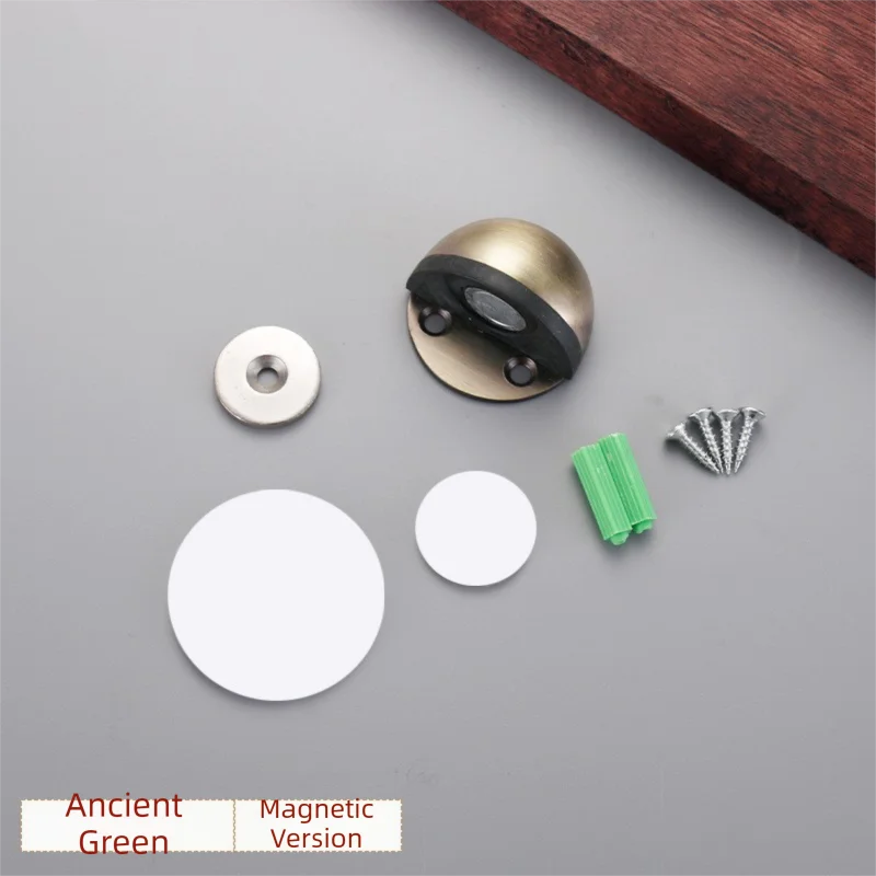 Magnetic No-Drill Door Stopper