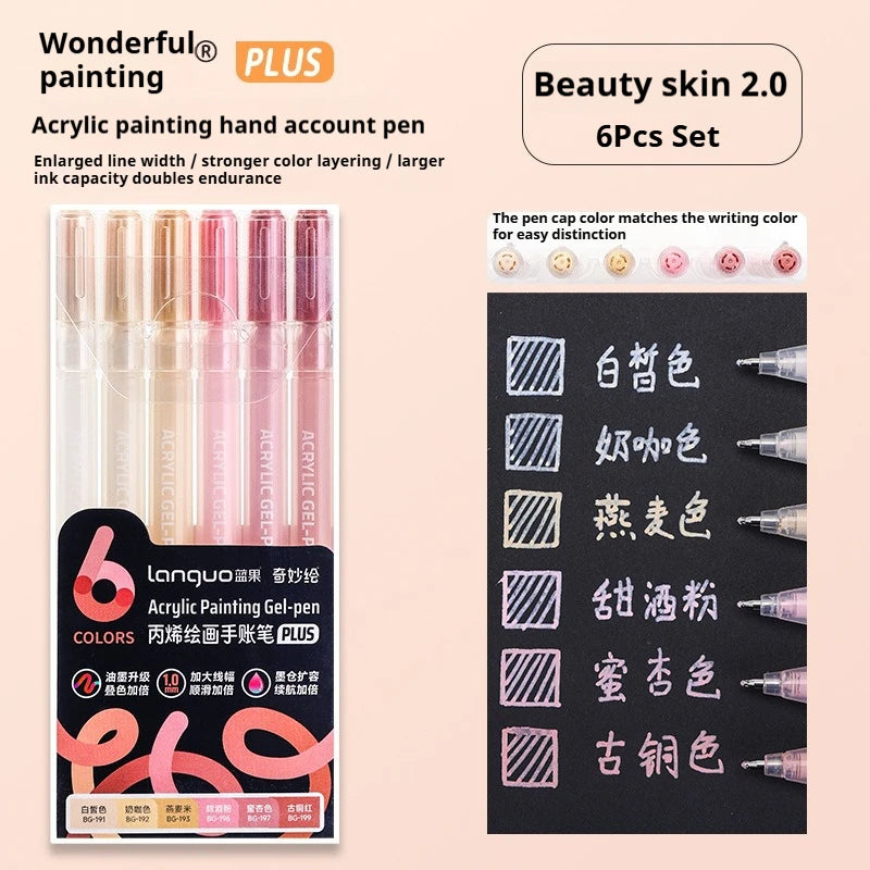 Vibrant Gel Pen Set – Smooth Writing for Art, Notes & Journaling