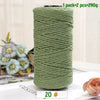 100% Cotton Hollow Yarn for Knitting & Crochet