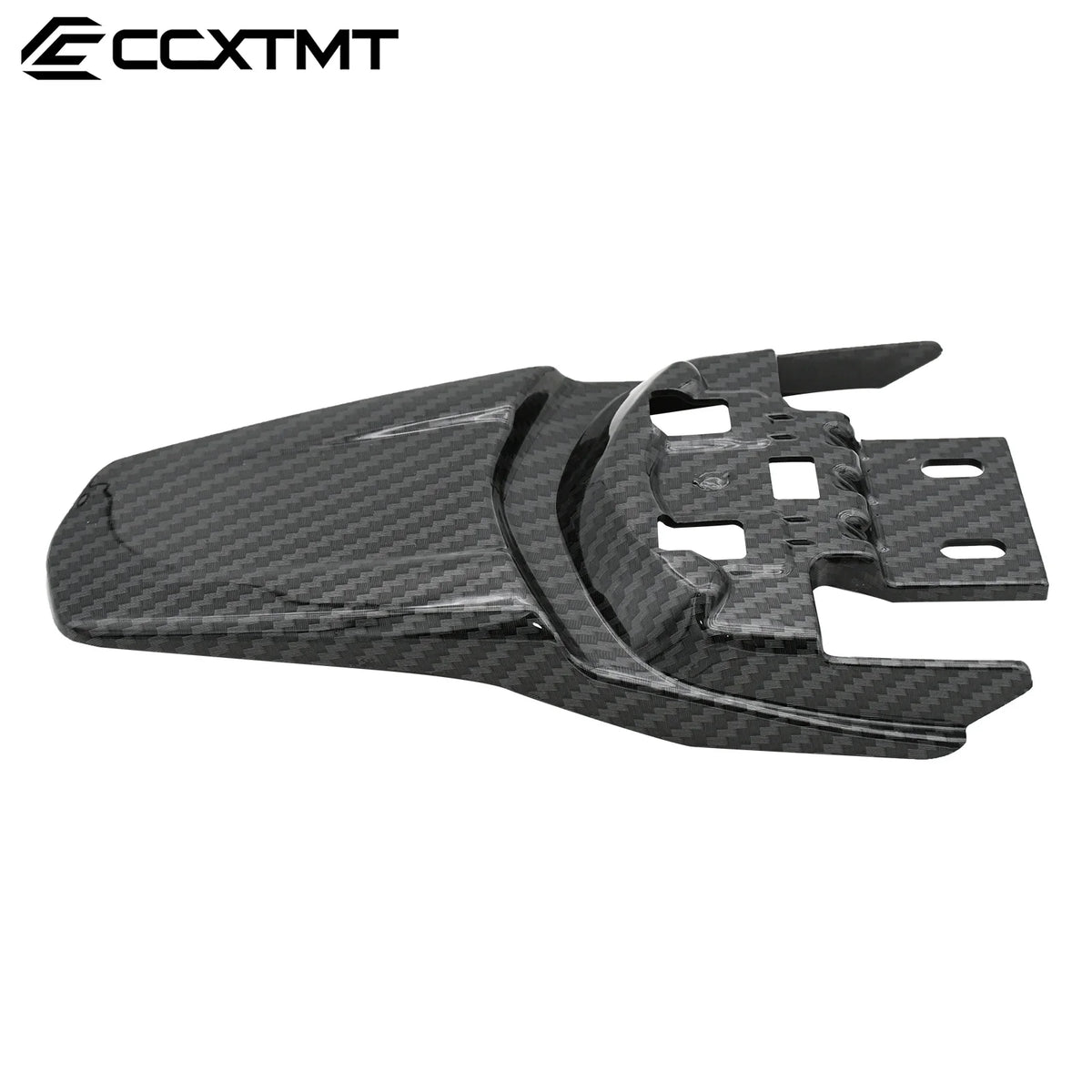 Black carbon fiber rear fender mudguard for Sur-Ron Light Bee X and S electric vehicle