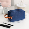 Foldable Travel Toiletry Bag – Large Capacity, Water-Resistant Oxford Organizer