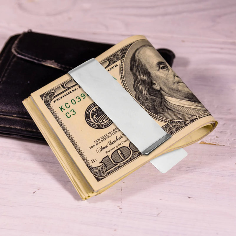 Slim Stainless Steel Money Clip