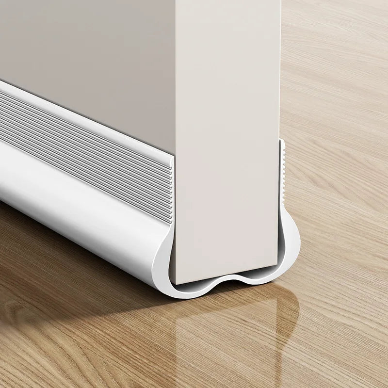 Flexible Door Draft Stopper with Soundproofing Seal