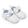 Classic Bow Baby Girl First Walker Shoes with Anti-Slip Sole