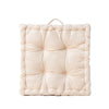 Modern Square Floor Cushion – Soft Cotton-Filled Seat Pad