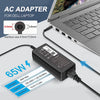 65W Dell Laptop Charger with Interchangeable Tips