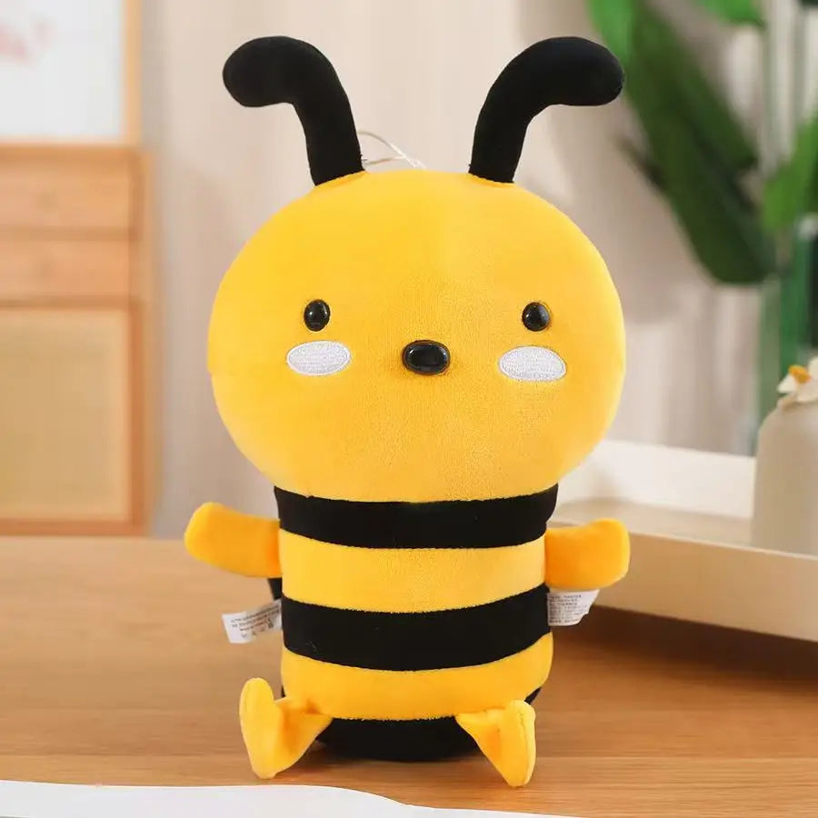 Adorable Handmade Bee Plush Toy – Soft Cuddly Companion