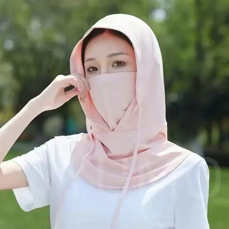 UV Protection Balaclava Face Mask with Neck Cover