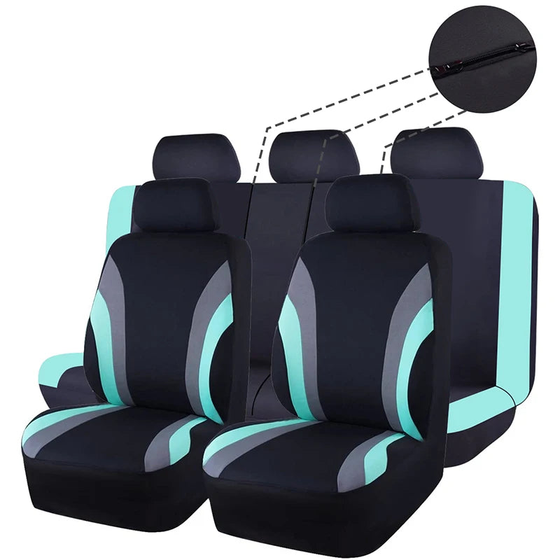 Universal Polyester Seat Covers for Car, SUV, and Truck