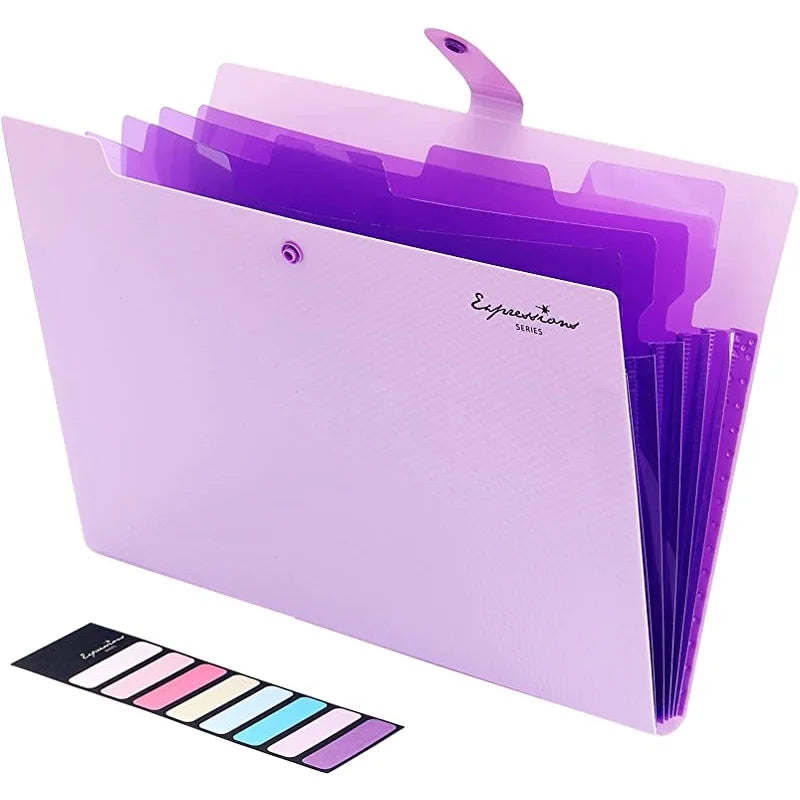 5-Pocket Expanding File Folder with Tabs