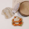 Decorative Faith-Themed Resin Embellishments with Water Ripple Effect