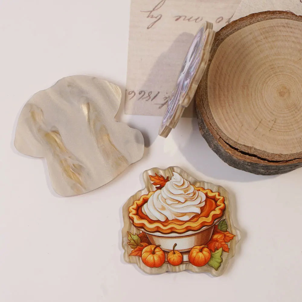 Decorative Faith-Themed Resin Embellishments with Water Ripple Effect
