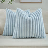 Plush Faux Fur Square Cushion Cover