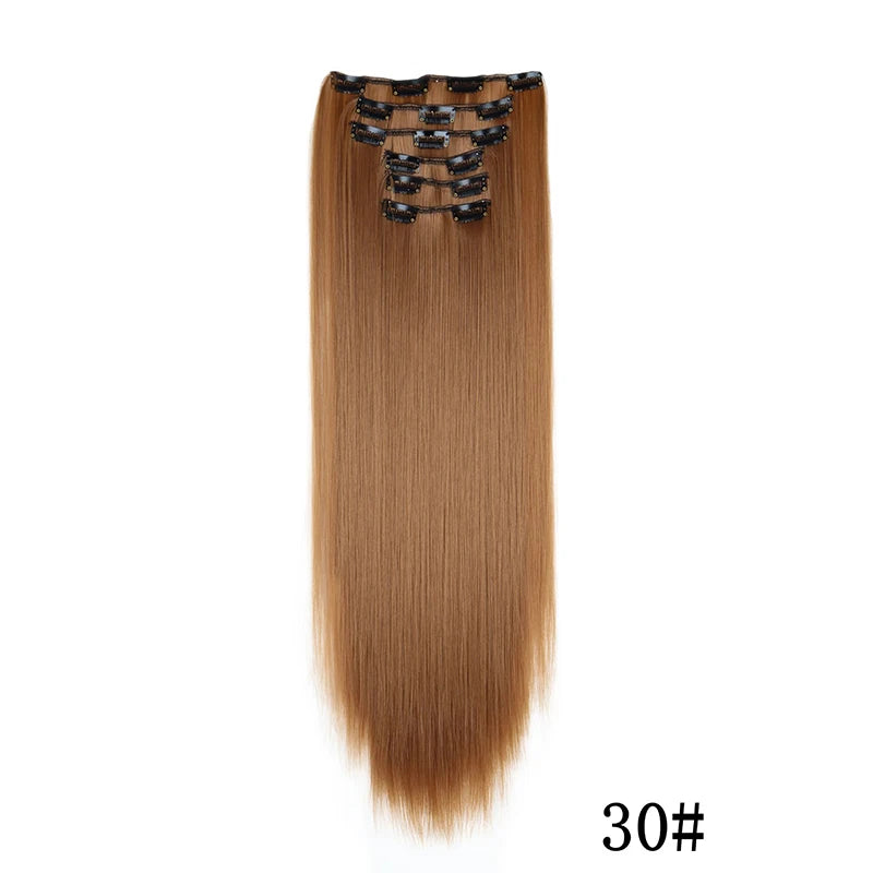 Clip-In Synthetic Hair Extensions