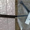 A ring sizer measuring tool with a magnifier is shown next to various textures and packaging.