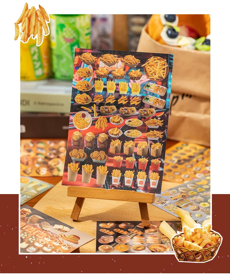 Y2K Aesthetic Sticker Book - 30 Sheets of Kawaii Japanese Stationery Decals