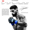 Martial Arts Legend Canvas Wall Art – Inspirational MMA Fighter Poster for Gym & Home