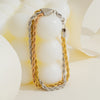 Triple-Layer Twist Chain Bracelet