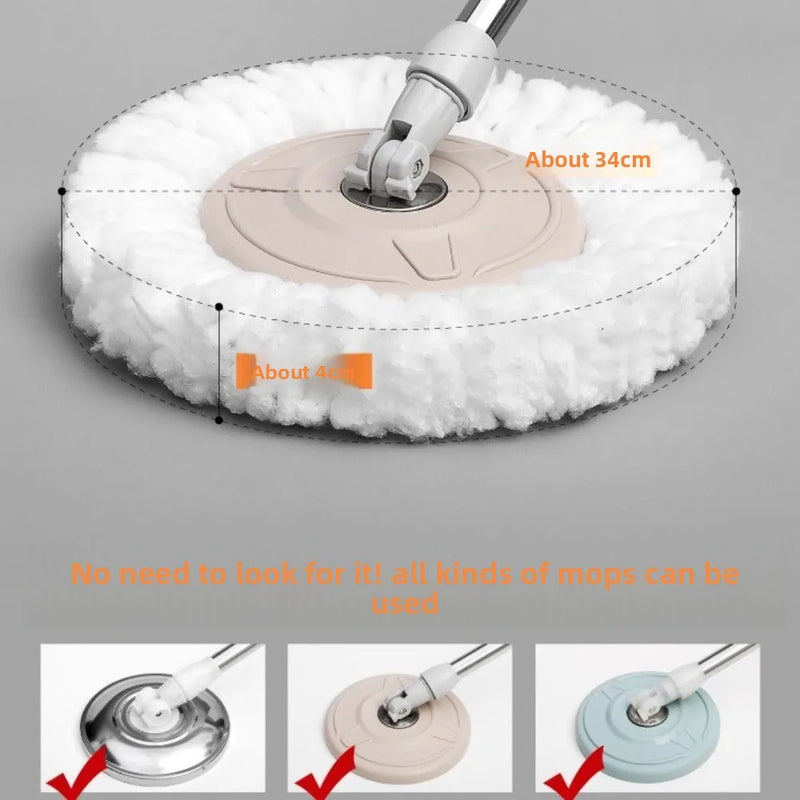 Microfiber Spin Mop Replacement Head