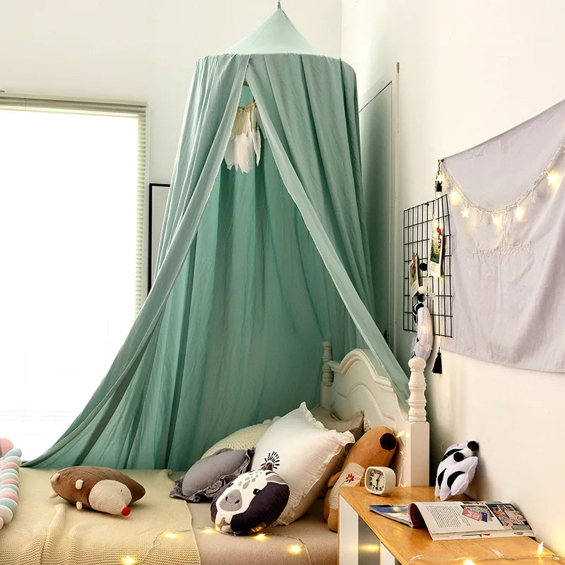 Princess Canopy Bed Net for Kids – Mosquito Protection & Dreamy Room Decor