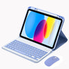 Bluetooth Keyboard Case for iPad with Detachable Keyboard & Pencil Holder