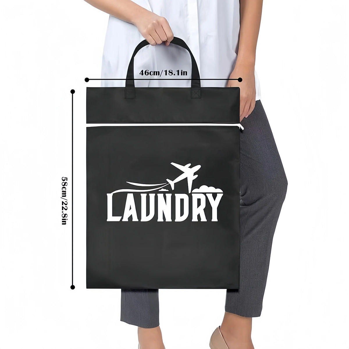 Waterproof Travel Laundry Bag for Gym & Wet Clothes