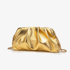 Elegant Chain Shoulder Bag with Crystal Accents
