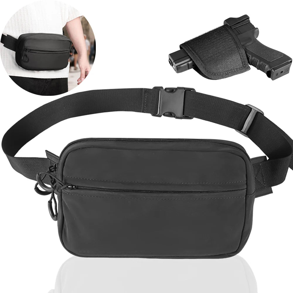 Concealed Carry Tactical Waist Pack with Holster