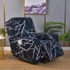 Printed Recliner Cover with Side Pocket — 4-Piece Set