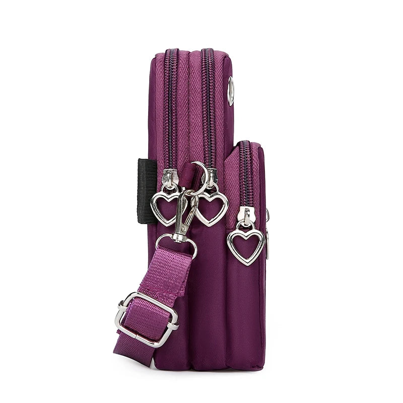 Slim Nylon Crossbody Bag for Everyday Essentials