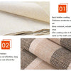 Premium Cotton-Linen Upholstery Fabric – Solid Colors, Durable & Versatile