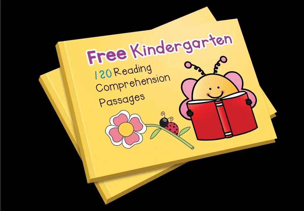 English Reading Comprehension Workbook for Kids Ages 5-8