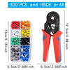 Crimping Pliers and Tubular Terminal Connector Set